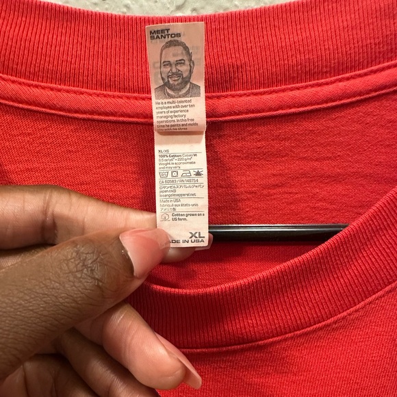 Alphalete Red T-shirt - Picture 3 of 4